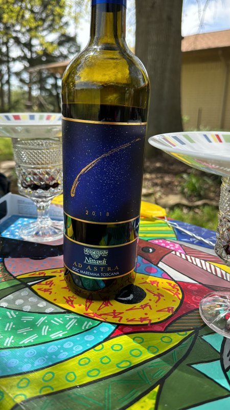 Bottle of wine - Tuscan wine Ad Astra 2020, Fattoria Nittardi